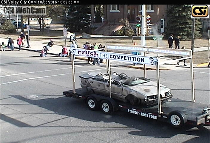 VCSU Homecoming Parade 2015 - pix from CSi DowntownCAM